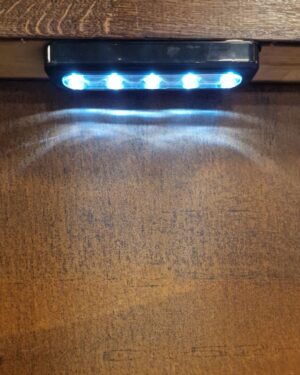 Batterilampe 5-LED for 3xAAA (LR03)