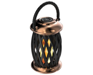 Ignis flammelampe LED kobber