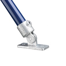 Bunnbeslag med justerbart vinkelledd