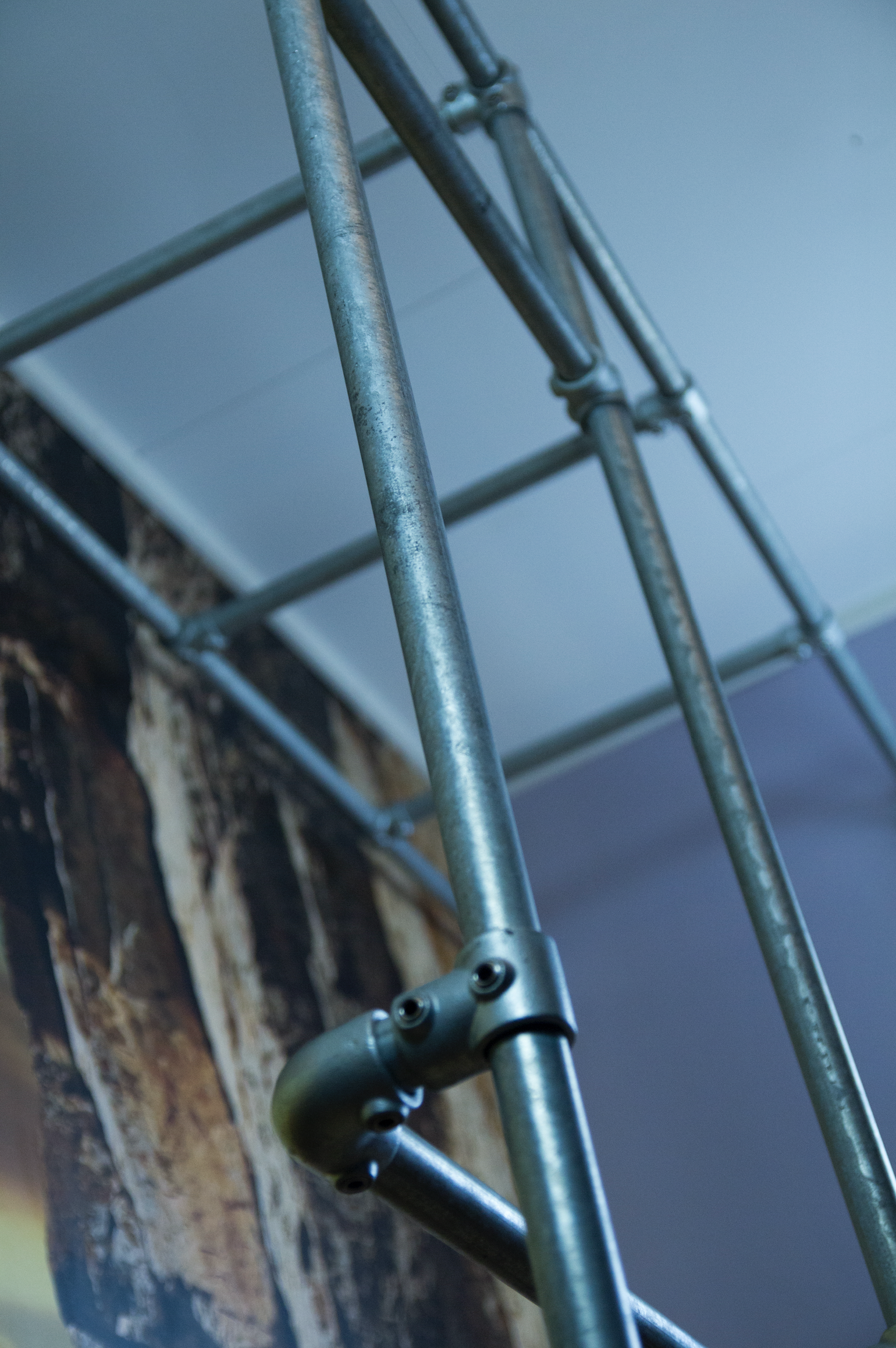 Klatrestativ Ø34mm umontert i deler